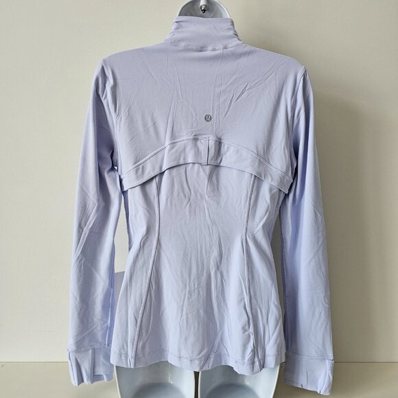 NWT LULULEMON SRNB Serene Blue Buttery Soft Nulu Define Jacket Size 10 - Picture 6 of 8